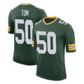 Vanessashop GB.Packers #50 Zach Tom Player Green Limited Classic Home Game Stitched Jerseys