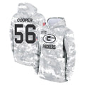Vanessashop GB.Packers #56 Edgerrin Cooper Player Arctic Camo Salute to Service Hoodies Limited Game Stitched Jerseys