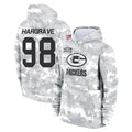 Vanessashop GB.Packers #98 Javon Hargrave Player Arctic Camo Salute To Service Limited Stitched Jerseys