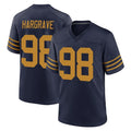 Vanessashop GB.Packers #98 Javon Hargrave Player Navy The 1923 Classic Home Game Stitched Jerseys