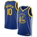 Vanessashop GS.Warriors #10 Jimmy Butler III Royal Swingman Player Jerseys - Icon Edition