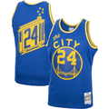 Vanessashop GS.Warriors #24 Rick Barry Mitchell & Ness Royal 196667 Hardwood Classics Swingman Jerseys
