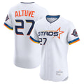 Vanessashop H.Astros #27 Jose Altuve Player White City Connect Limited Elite Home Stitched Jerseys