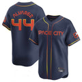 Vanessashop H.Astros #44 Yordan Alvarez Player Navy City Connect Limited Home Game Stitched Jerseys