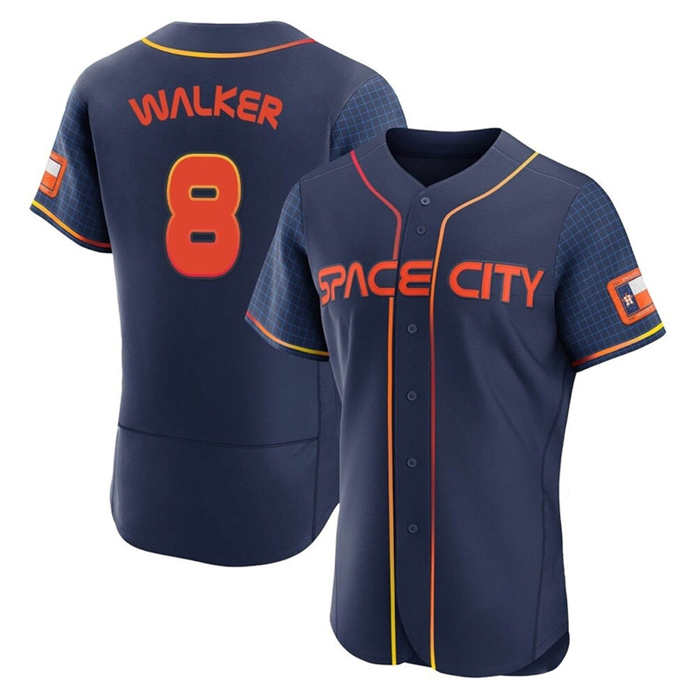 Vanessashop H.Astros #8 Christian Walker Player Navy City Connect Limited Elite Home Stitched Jerseys
