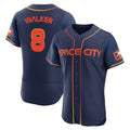 Vanessashop H.Astros #8 Christian Walker Player Navy City Connect Limited Elite Home Stitched Jerseys