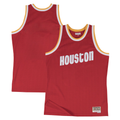 Vanessashop H.Rockets Mitchell & Ness Red 1996-97 Hardwood Classics Swingman Stitched Jerseys