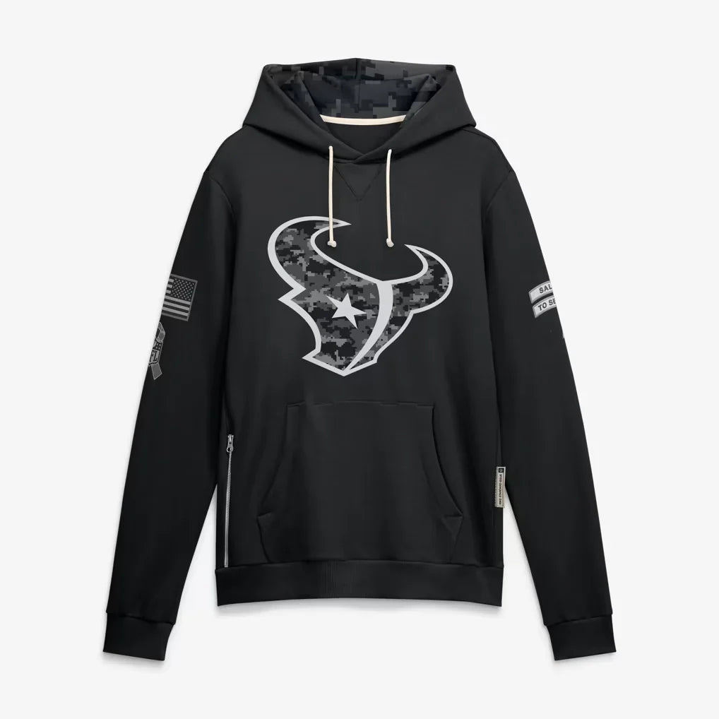 Vanessashop H.Texans 2026 Salute To Service Club Pullover Hoodie Cheap sale Birthday and Christmas gifts Stitched American Football Jersey