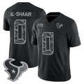Vanessashop H.Texans #0 Azeez Al-Shaair Player Black Limited 2026 Salute to Service Home Game Stitched Jerseys