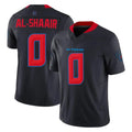 Vanessashop H.Texans #0 Azeez Al-Shaair Player Navy Limited 2nd Alternate Vapor F.U.S.E. Home Game Stitched Jerseys