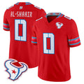 Vanessashop H.Texans #0 Azeez Al-Shaair Player Red 2026 Rivalries Vapor Limited Home Game Stitched jerseys
