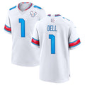 Vanessashop H.Texans #1 Tank Dell Player Whtie 2026 Rivalries Vapor Home Game Stitched jerseys