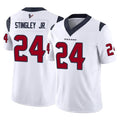 Vanessashop H.Texans #24 Derek Stingley Jr. Player White Limited Vapor F.U.S.E. Home Game Stitched Jerseys