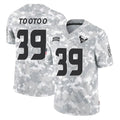 Vanessashop H.Texans #39 Henry To'oTo'o Player Arctic Camo Salute To Service Limited Game Stitched Jerseys