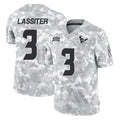 Vanessashop H.Texans #3 Kamari Lassiter Player Arctic Camo Salute To Service Limited Game Stitched Jerseys