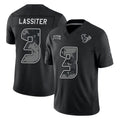 Vanessashop H.Texans #3 Kamari Lassiter Player Black Limited 2026 Salute to Service Home Game Stitched Jerseys