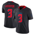 Vanessashop H.Texans #3 Kamari Lassiter Player Navy Limited 2nd Alternate Vapor F.U.S.E. Home Game Stitched Jerseys