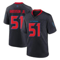Vanessashop H.Texans #51 Will Anderson Jr. Player Navy 2nd Alternate Home Game Stitched Jerseys
