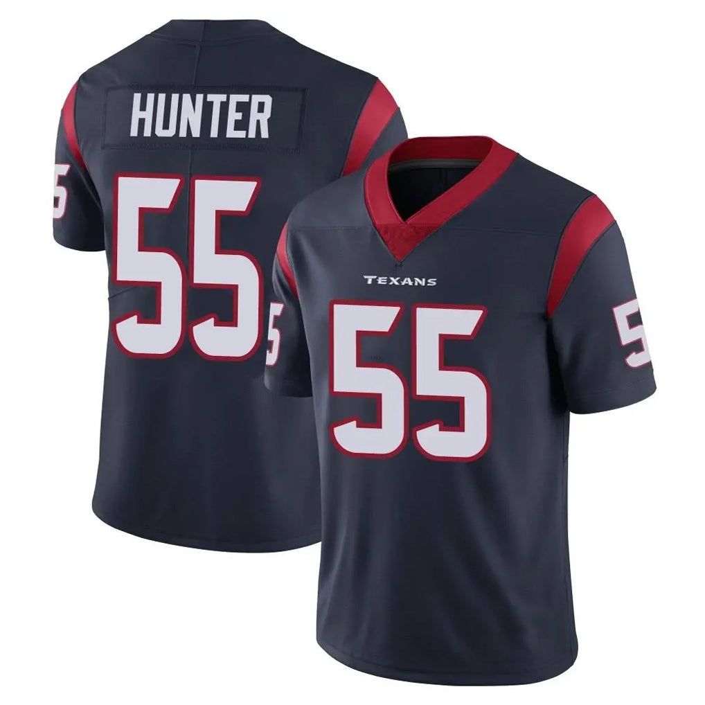 Vanessashop H.Texans #55 Danielle Hunter Player Navy Limited Vapor Untouchable Home Game Stitched Jerseys