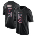 Vanessashop H.Texans #5 Jalen Pitre Player Black Fashion Home Game Stitched Jerseys