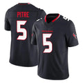 Vanessashop H.Texans #5 Jalen Pitre Player Navy Limited Alternate Vapor F.U.S.E. Home Game Stitched Jerseys