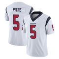 Vanessashop H.Texans #5 Jalen Pitre Player White Limited Vapor Untouchable Home Game Stitched Jerseys