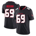 Vanessashop H.Texans #69 Ed Ingram Player Navy Limited Alternate Vapor F.U.S.E. Home Game Stitched Jerseys