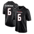 Vanessashop H.Texans #6 Reed Blankenship Player Carbon Black Fashion Home Game Stitched Jerseys