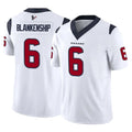 Vanessashop H.Texans #6 Reed Blankenship Player White Limited Vapor F.U.S.E. Home Game Stitched Jerseys