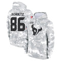 Vanessashop H.Texans #86 Dalton Schultz Player Arctic Camo Salute to Service Hoodies Limited Game Stitched Jerseys