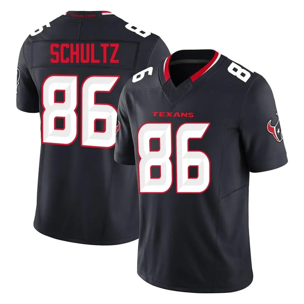 Vanessashop H.Texans #86 Dalton Schultz Player Navy Limited Alternate Vapor F.U.S.E. Home Game Stitched Jerseys