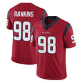 Vanessashop H.Texans #98 Sheldon Rankins Player Red Limited Vapor Untouchable Home Game Stitched Jerseys