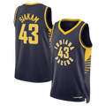 Vanessashop I.Pacers #43 Pascal Siakam Navy Swingman Jerseys - Icon Edition