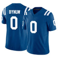 Vanessashop IN.Colts #0 Camryn Bynum Player Royal Limited Vapor F.U.S.E. Home Game Stitched Jerseys