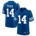 Vanessashop IN.Colts #14 Alec Pierce Player Royal Limited Home Game Stitched Jerseys