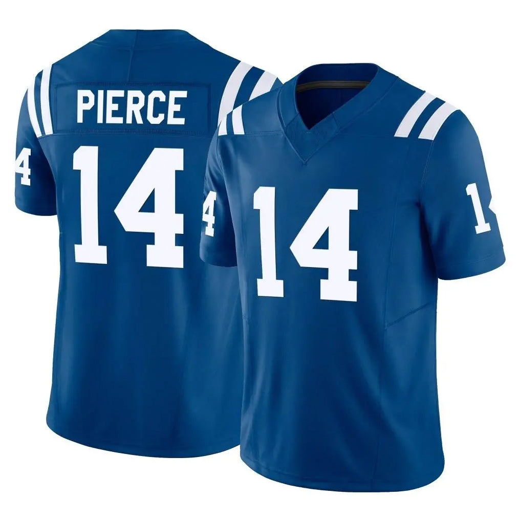 Vanessashop IN.Colts #14 Alec Pierce Player Royal Limited Vapor F.U.S.E. Home Game Stitched Jerseys