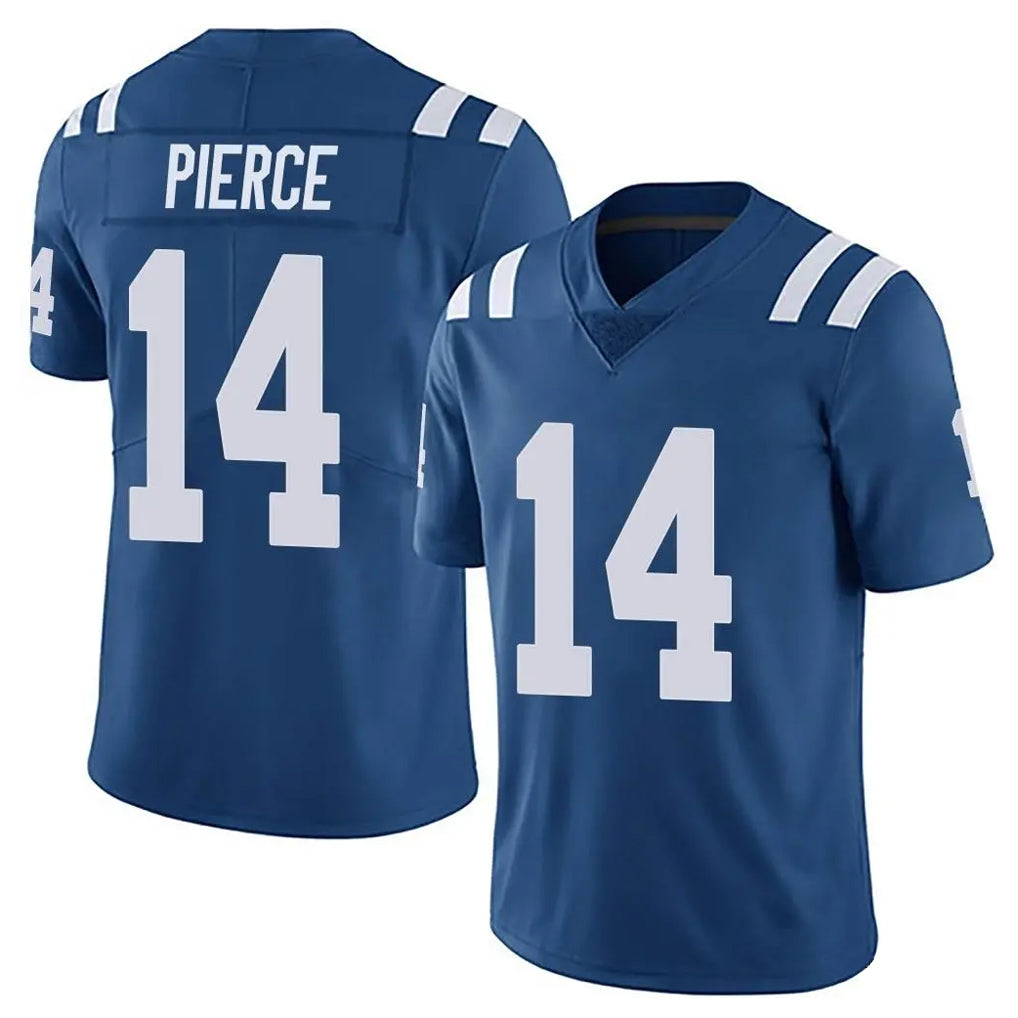 Vanessashop IN.Colts #14 Alec Pierce Player Royal Limited Vapor Untouchable Home Game Stitched Jerseys