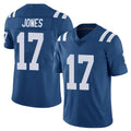 Vanessashop IN.Colts #17 Daniel Jones Player Royal Limited Vapor Untouchable Home Game Stitched Jerseys