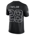 vanessashop  IN.Colts #28 Jonathan Taylor Black 2026 Salute to Service Stitched Limited Jersey