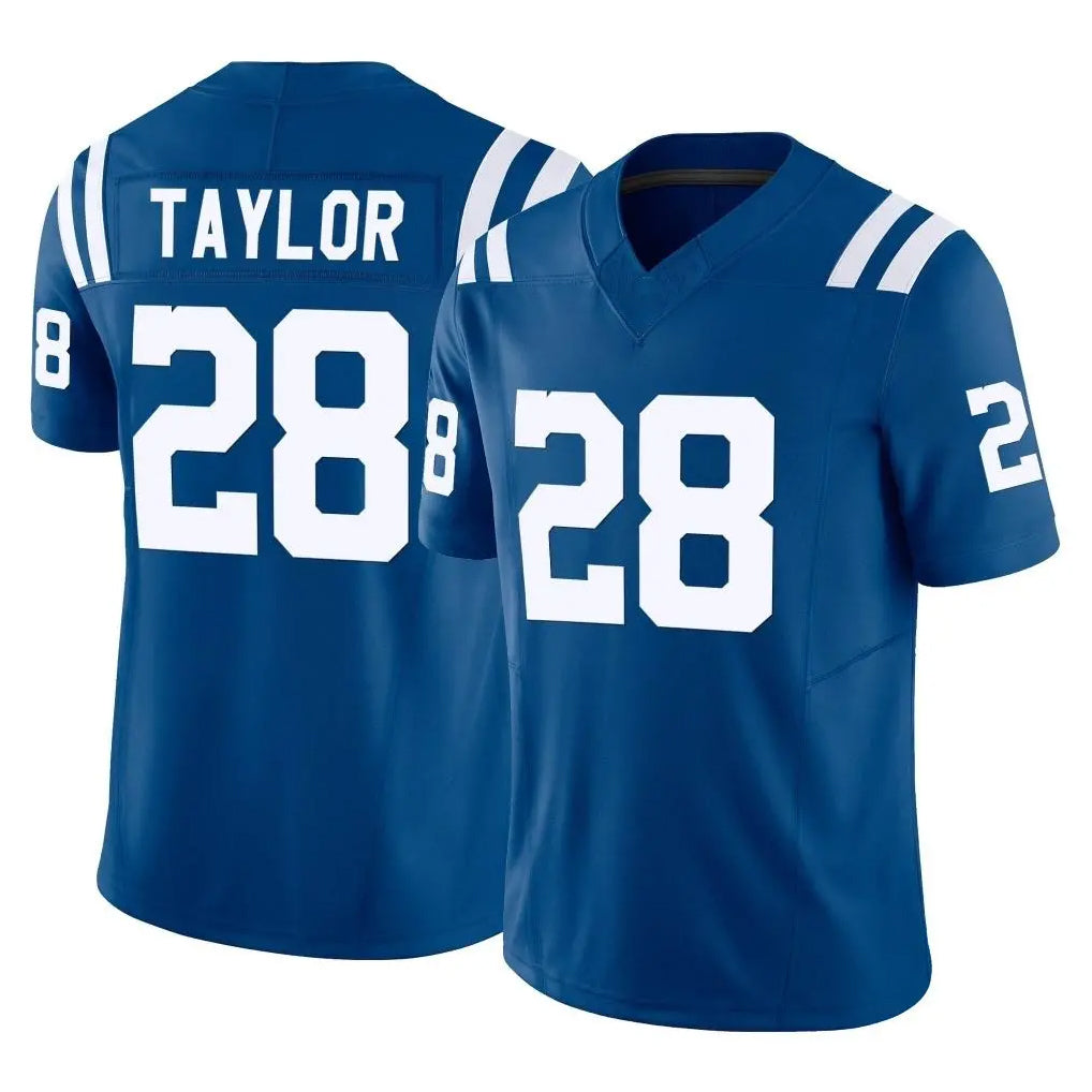 Vanessashop IN.Colts #28 Jonathan Taylor Player Royal Limited Vapor Untouchable Home Game Stitched Jerseys
