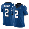Vanessashop IN.Colts #2 Josh Downs Player Royal Limited Indiana Nights Alternate Vapor F.U.S.E. Home Game Stitched Jerseys