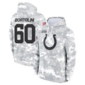 Vanessashop IN.Colts #60 Tanor Bortolini Player Arctic Camo Salute to Service Hoodies Limited Game Stitched Jerseys