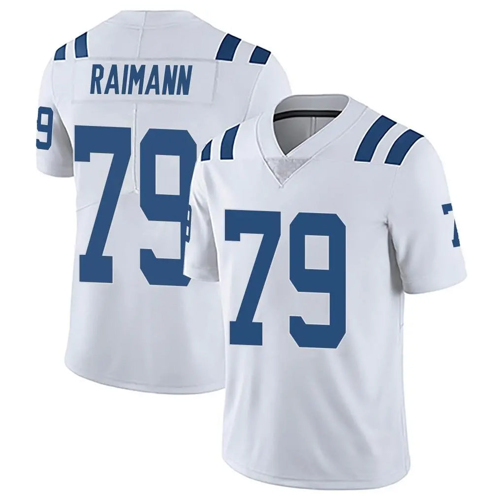 Vanessashop IN.Colts #79 Bernhard Raimann Player White Limited Vapor Untouchable Home Game Stitched Jerseys