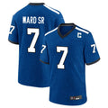 Vanessashop IN.Colts #7 Charvarius Ward Sr. Player Royal Alternate Indiana Nights Home Game Stitched Jerseys