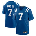 Vanessashop IN.Colts #7 Charvarius Ward Sr. Player Royal Home Game Stitched Jerseys