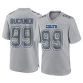 Vanessashop IN.Colts #99 DeForest Buckner Player Gray Atmosphere Fashion Home Game Stitched Jerseys