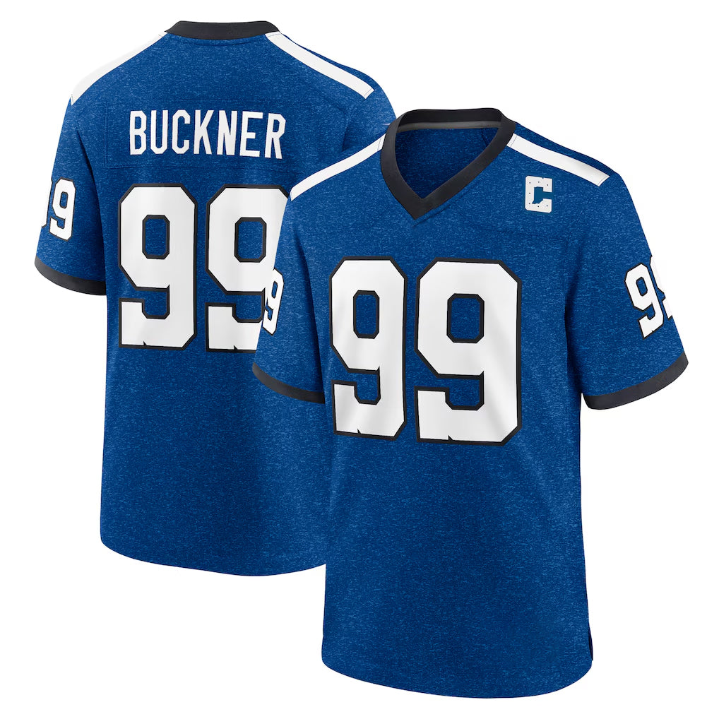 Vanessashop IN.Colts #99 DeForest Buckner Player Royal Alternate Indiana Nights Home Game Stitched Jerseys