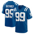 Vanessashop IN.Colts #99 DeForest Buckner Player Royal Home Game Stitched Jerseys