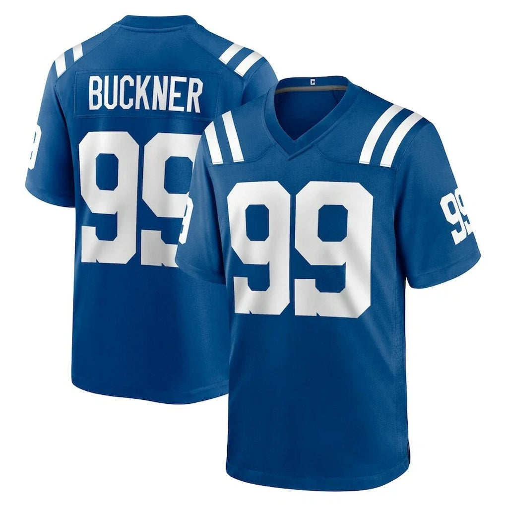 Vanessashop IN.Colts #99 DeForest Buckner Player Royal Home Game Stitched Jerseys