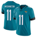 Vanessashop J.Jaguars #11 Parker Washington Player Teal Vapor Untouchable Limited Home Game Stitched Jerseys